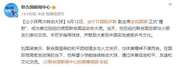 策略池 刘国梁正式“履新”